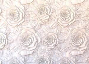 Fototapeta XXL Wall of roses 360 x 254 cm, 8 dielov