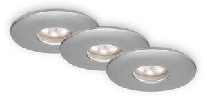 Briloner 7240-039 -SADA 3x LED Kúpeľňové podhľadové svietidlo LED/1,8W/230V IP44