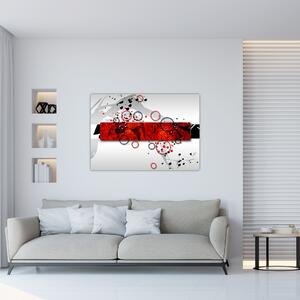 Abstraktný obraz do bytu (Obraz 60x40cm)