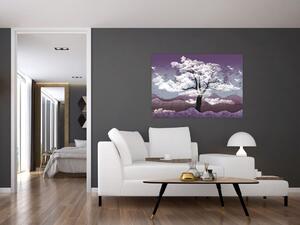 Abstraktný obraz stromu (Obraz 60x40cm)