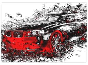 Obraz automobilu - moderný obraz (Obraz 60x40cm)