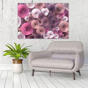 Farebné kvety - obraz (Obraz 60x40cm)