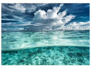 Obraz morskej hladiny a neba (Obraz 60x40cm)