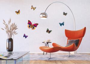 Samolepiaca dekorácia Butterflies, 30 x 30 cm