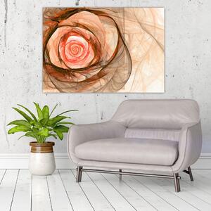 Obraz - kvet ruže (Obraz 60x40cm)