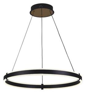 Brilagi-LED Stmievateľný luster na lanku CIRCLE LED/85W/230V 3000-6500K čierna + DO