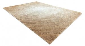 Dywany Łuszczów Kusový koberec Flim 008-B1 Circles beige - 120x160 cm