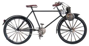Kovový retro model čierneho bicykla - 31 * 9 * 15 cm