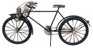 Kovový retro model čierneho bicykla - 31 * 9 * 15 cm