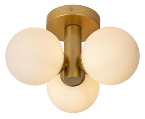 Lucide 74116/03/02 - Kúpeľňové stropné svietidlo TRUDY 3xG9/40W/230V IP44 zlatá