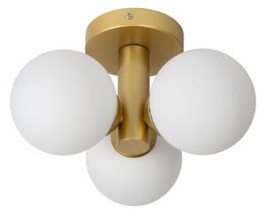 Lucide 74116/03/02 - Kúpeľňové stropné svietidlo TRUDY 3xG9/40W/230V IP44 zlatá