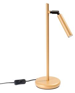Sollux SL.1470 - Stolná lampa PASTELO 1xG9/8W/230V zlatá