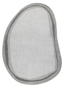 Koberec ORGANIC 2125 / krémový / sivý / naturálny
