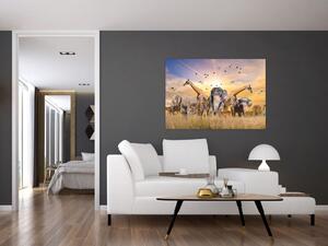 Obraz - safari (Obraz 60x40cm)