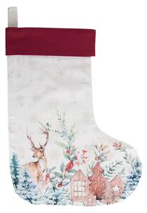 Textilné vianočné pančucha Dearly Christmas - 30 * 40 cm
