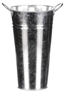 Váza kovová 26 cm