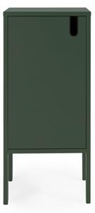 Tmavozelená skriňa Tenzo Uno, šírka 40 cm