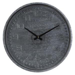 Šedé nástenné hodiny Ricard grijs - Ø39*5 cm