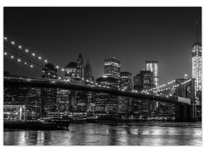 Obraz - nočné most (Obraz 60x40cm)