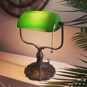 Zelená bankový lampa tiffany Velves - 27 * 20 * 36 cm 1x E27 / max 60W
