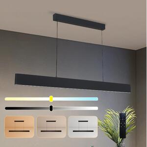 Brilagi - LED Stmiev. luster na lanku SLIMLINE LED/40W/230V 3000-6000K čierna + DO