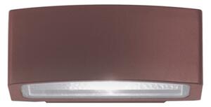 Ideal Lux - Vonkajšie nástenné svietidlo ANDROMEDA 1xE27/60W/230V IP55 hnedá