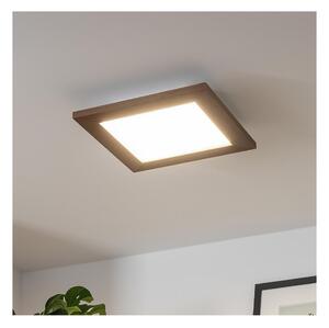 Brilagi - LED Stropné svietidlo SLIMFRAME WOOD LED/25W/230V 34x34 cm tmavohnedá