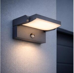Brilagi LED solárne nástenné svietidlo s čidlom ANKLE LED/10W/3,7V 3000K IP65