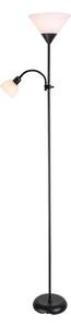 Brilagi - Stojacia lampa ARIANA 1xE27/100W/230V + 1xE14/25W čierna
