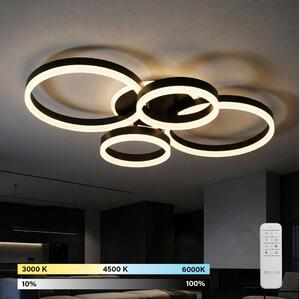 Brilagi - LED stmievateľné stropné svietidlo ORBITS LED/52W/230V 3000-6000K + DO