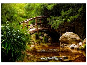 Obraz dreveného mosta (Obraz 60x40cm)