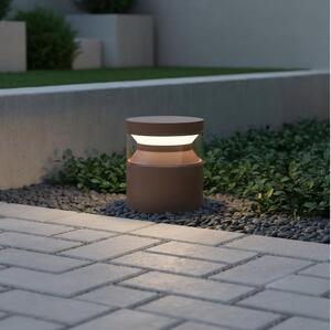 Ideal Lux - LED Vonkajšia lampa BOEING LED/14W/230V 15 cm IP65 hnedá