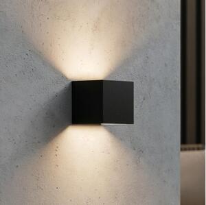 Ideal Lux - LED Vonkajšie nástenné svietidlo ATOM LED/12W/230V IP54 čierna