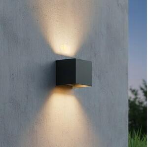 Ideal Lux - LED Vonkajšie nástenné svietidlo ATOM LED/12W/230V IP54 antracit