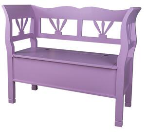 Drevená lavica s úložným priestorom HONEY - farba - P031
