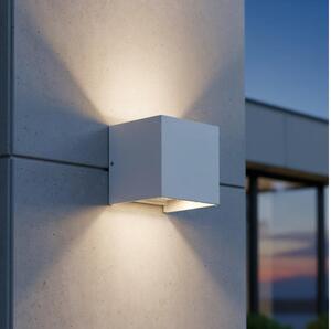 Ideal Lux - LED Vonkajšie nástenné svietidlo ATOM LED/12W/230V IP54 biela