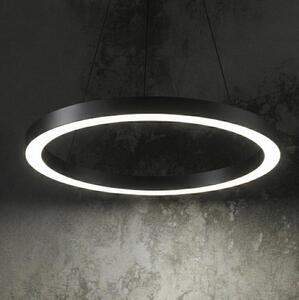 Ideal Lux - LED Luster na lanku ORACLE LED/28W/230V 3000K pr. 50 cm CRI 90 čierna