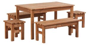 Záhradný drevený set PROWOOD z ThermoWood - SET M7 - Samostatný set