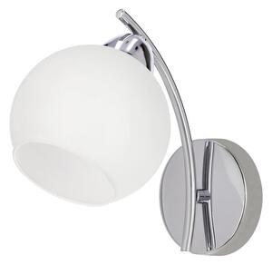 Nástenná lampa AMOS 1xE27/40W/230V lesklý chróm