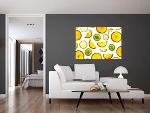 Obraz - pomaranče a kiwi (Obraz 60x40cm)