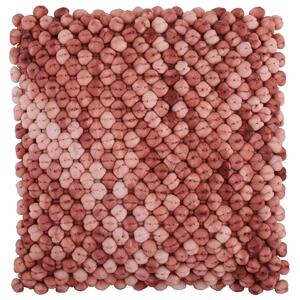 Collectione Růžový vankúš s výplňou Abruzzo 45*45 cm