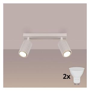 Brilagi - LED bodové svietidlo CRESTO 2xGU10/10W/230V krémové