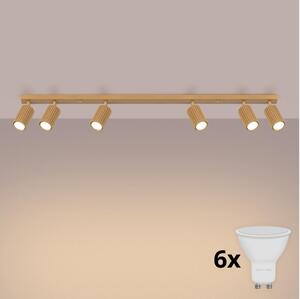 Brilagi - LED bodové svietidlo CRESTO 6xGU10/10W/230V zlaté