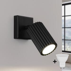 Brilagi - LED nástenné bodové svietidlo CRESTO 1xGU10/10W/230V čierne