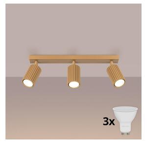 Brilagi - LED bodové svietidlo CRESTO 3xGU10/10W/230V zlaté