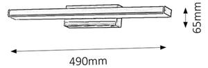 Rabalux 5897 - LED nástenné kúpeľňové svietidlo JOHN LED/12W