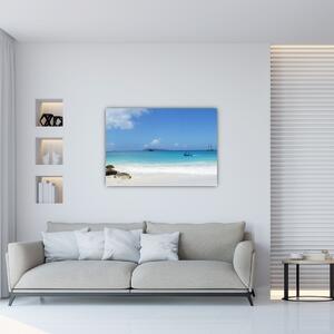 Obraz - piesočná pláž (Obraz 60x40cm)
