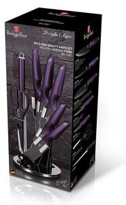 BERLINGERHAUS Súprava nožov v stojane 8 ks Purple Eclipse Collection BH-2587