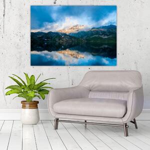 Obraz - jazero s horami (Obraz 60x40cm)