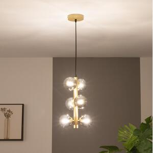 Brilagi - LED Luster na lanku MILLA 6xG9/3W/230V zlatá/dymová